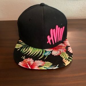 Hviii brand goods tropical snap back